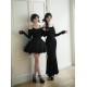 With Puji Crush Top Short and Long Low V Neck One Piece and Set(Pre-Order/Full Payment Without Shipping)